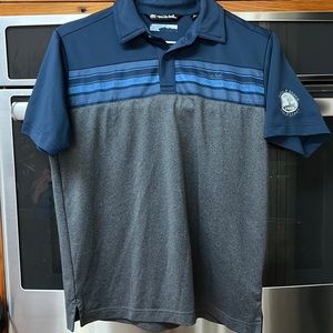 Travis Mathew boys golf shirt. Pebble Beach Golf Links.
